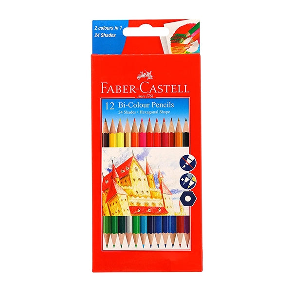 Faber-Castell BI-Colour - Pack Of 12 (1)